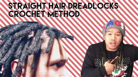 Straight Hair Dreadlocks Crochet Method Youtube