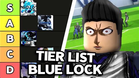 Minha Tier List Dos Melhores Jogos De Blue Lock Para O Roblox Youtube