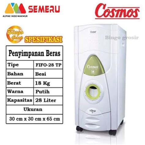 Jual Cosmos Rice Box Fifo Kg Fifo Shopee Indonesia