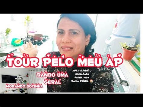 TOUR PELO MEU AP DANDO UMA GERAL MORANDO SOZINHA ROTINA DE CASA VLOGS