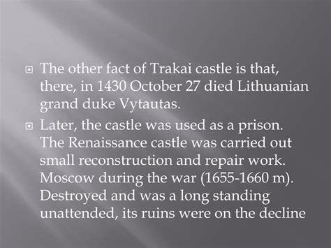 PPT - Trakai castle PowerPoint Presentation, free download - ID:3156304