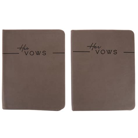 His And Her Vow Books Hobby Lobby 2259133