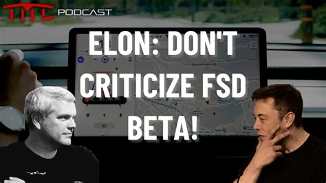 Tesla Fsd Beta Twitter Drama From Elon Musk