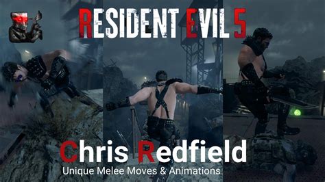 Resident Evil 4 Remake The Mercenaries All Chris Redfield Unique