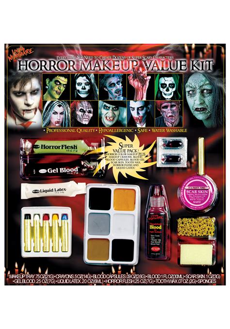 Fun World Horror Makeup Value Kit