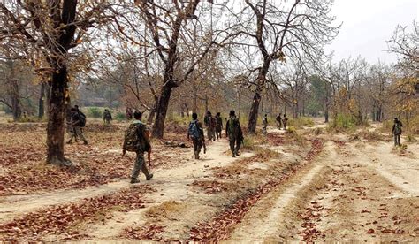 Naxalite Killed In Encounter With Security Personnel In Chhattisgarhs