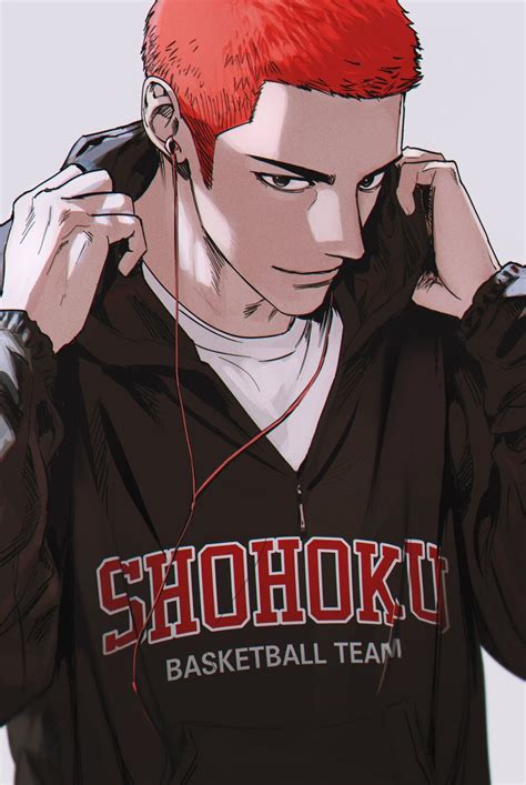 Sakuragi Hanamichi Slam Dunk Drawn By Solarsistim Danbooru