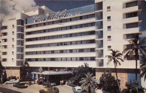 Casablanca Miami Beach, FL Postcard