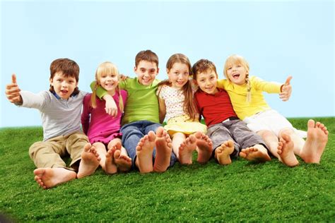 Happy Kids on Grass - Qld Orthotics