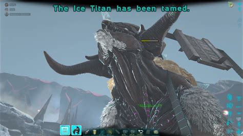 Ark Survival Evolved How To Tame Ice Titan Official Pve Youtube