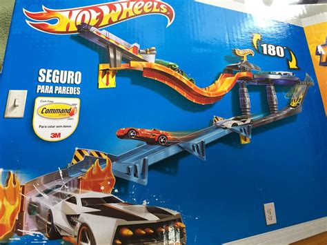 Hot Wheels Para Paredes Pista Brinquedo Hot Wheels Usado Enjoei