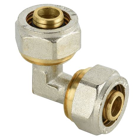 Elbow Double Pex Al Pex Pipe Brass Fittings China Pipe Fitting And