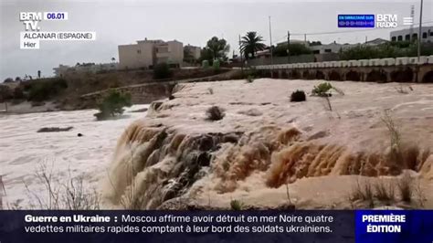 LEspagne frappée par des inondations éclairs sur une grande partie du