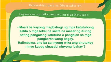 Wastong Pagbigkas Ng Tunog Ng Patinig Katinig Diptonggo At Kambal