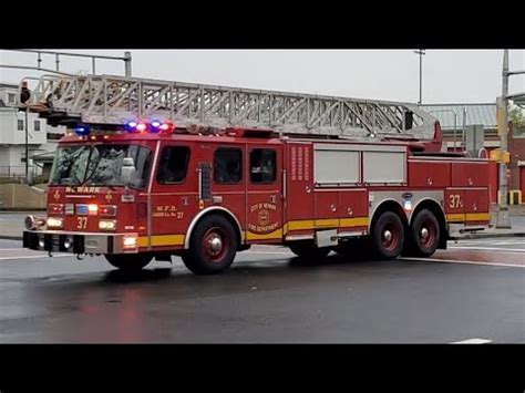 Newark Nj Fire Department Spare Ladder Youtube