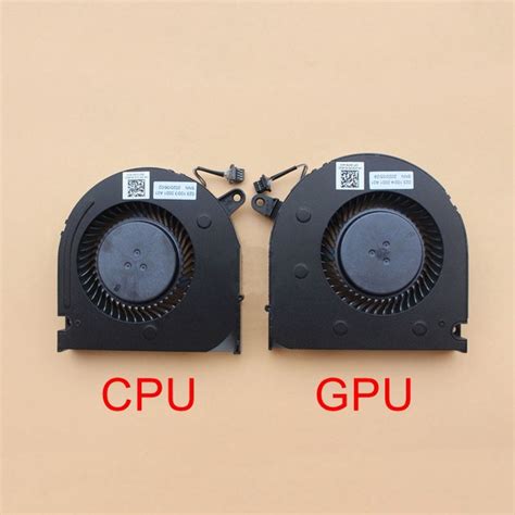 Novo Original Portátil Cpu Gpu Ventilador De Refrigeração Para Dell G5 Se 15 5500 5505 G3 3500