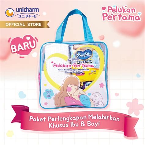 Jual Paket Pelukan Pertama Unicharm Mamypoko Charm Lifree Shopee