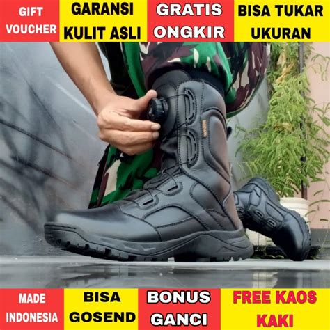 Jual Sepatu Pdl Marabunta Rocky Tali Putar Tactical Full Kulit Sapi