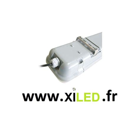 Reglette Led Etanche 60cm Ip65 20w 4000k Lumiere Du Jour Garage Etabli