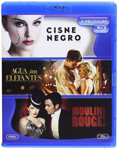 Amazon Cisne Negro Agua Para Elefantes Moulin Rouge Blu Ray