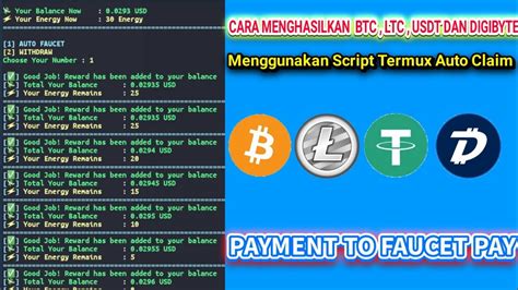 Cara Mendapatkan Btc Ltc Usdt Digibyte Secara Gratis Tanpa Deposit