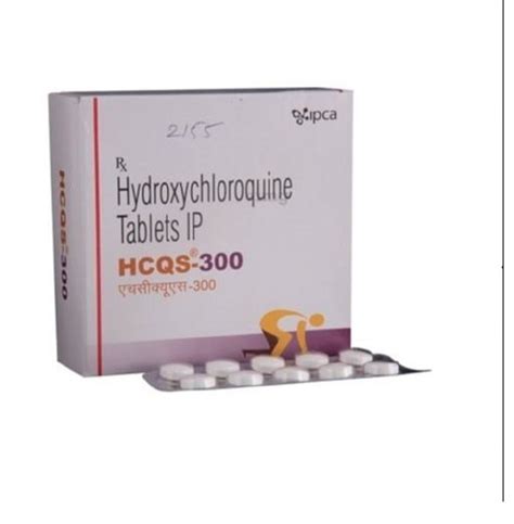 Hydroxychloroquine Mg Hcqs Mg Ipca Laboratories Ltd Tablets