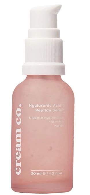 Cream Co Hyaluronic Acid And Peptide Serum Ingredients Explained