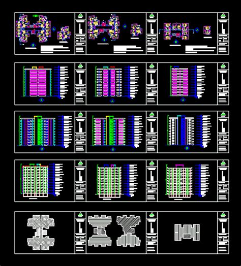 Group Housing Dwg Plan For Autocad Designs Cad