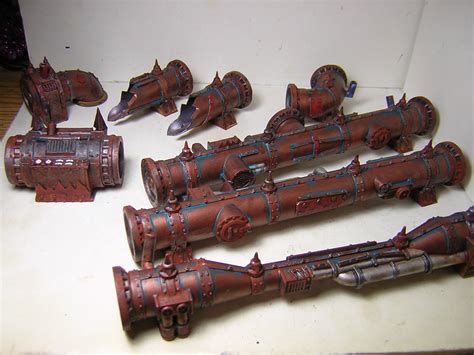 Warhammer 40k Orks And More Showcase Ork Promethium Relay Pipes