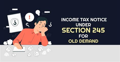 Brief Guide To Intimations U S For Old Tax Demand