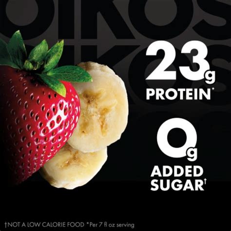 Oikos Pro Cultured Strawberry Banana Dairy Drink Fl Oz Kroger