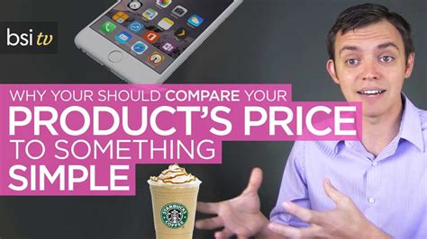 Why Compare Your Product's Price to Something Your Customer Can Relate ...