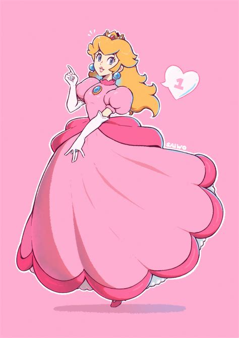 Princess Peach Super Mario Bros Image By Saiwo Project