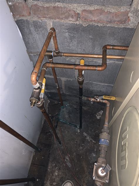 No Hot Water Mixing Valve Heating Help The Wall