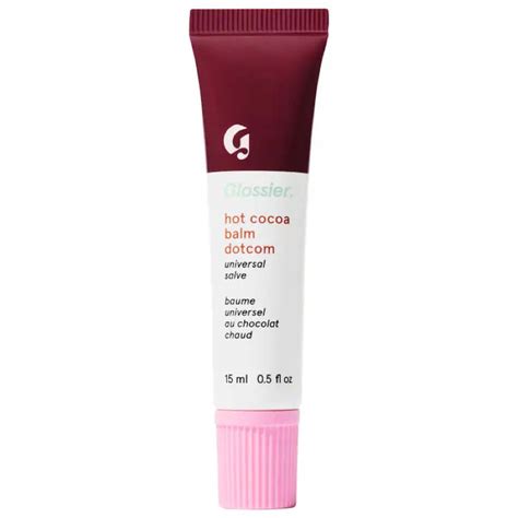Instock Glossier Limited Edition Balm Dotcom Lip Balm In Hot Cocoa Shopee Singapore
