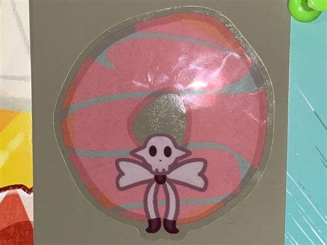 Tbhk Donuts Clear Sticker Toilet Bound Hanako Kun Etsy