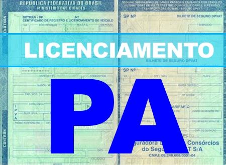 Licenciamento Pa Tabela Valor Consulta