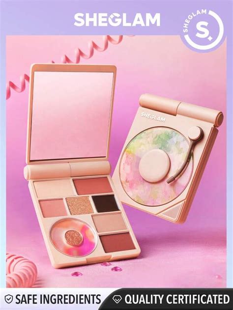 Sheglam Vinyl Pop Color Palette Rose Sonata Shein In