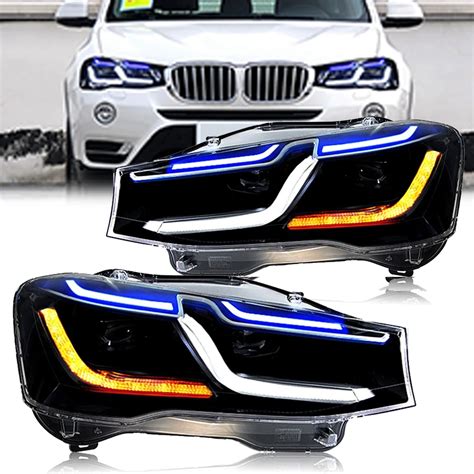 Lente Do Projetor Do Farol LED Para BMW Luzes Do Carro Para BMW X3 F25