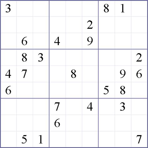 Sudoku Weekly Free Online Printable Sudoku Games 9x9 Crazy Puzzle