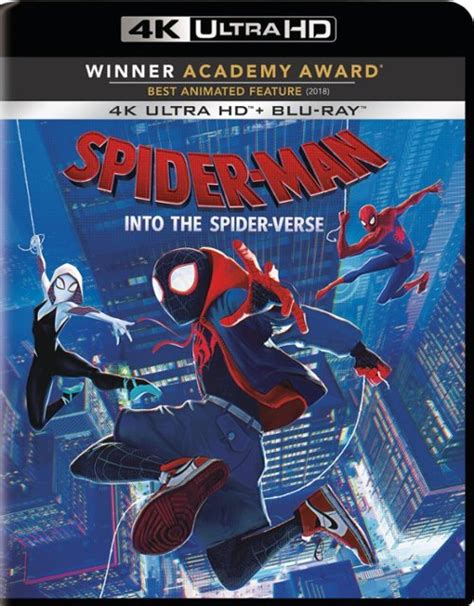 Spider-Man: Into the Spider-Verse [4K Ultra HD Blu-ray/Blu-ray] [2018 ...