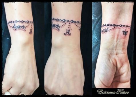 Tattoo Pulsera Con Nombres Tatuajespulseras Nametattoo Buenaidea