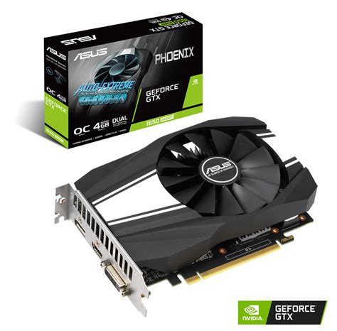 ASUS GeForce GTX 1650 SUPER Phoenix OC - 4GB GDDR6 RAM - Grafikkort