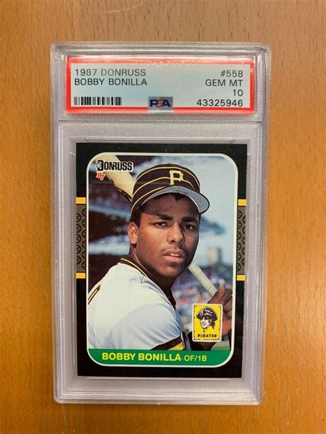 Auction Prices Realized Baseball Cards 1987 Donruss Bobby Bonilla