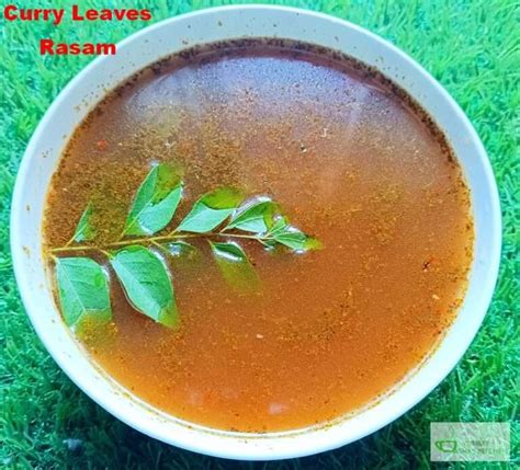 Curry Leaves Rasam Recipe Yummy Ashas Kitchen