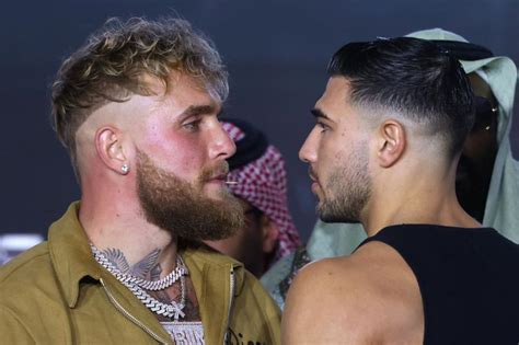 Jake Paul Tommy Fury Nearly Fight At Heated Press Conference