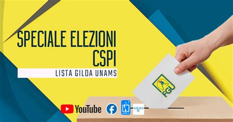 Federazione Gilda Unams Elezioni Cspi Lsamaldi