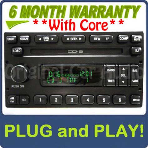 Ford F F Ranger Truck Cd Changer Radio Explorer Expedition