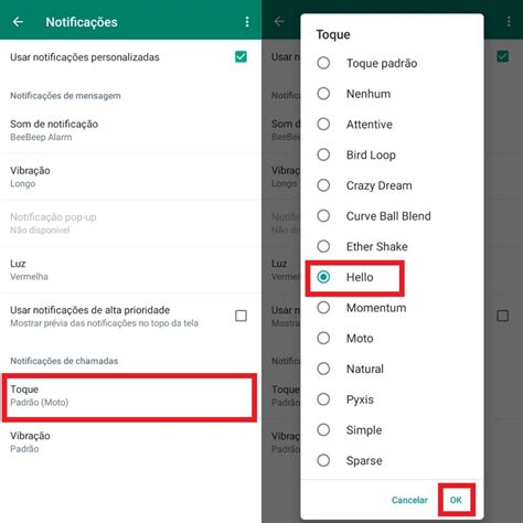 Como colocar notificação personalizada no WhatsApp