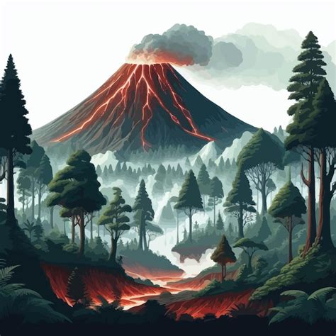 Vecteurs Et Illustrations De Volcanologie En T L Chargement Gratuit